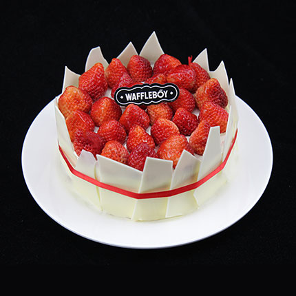 草莓烤芝士蛋糕